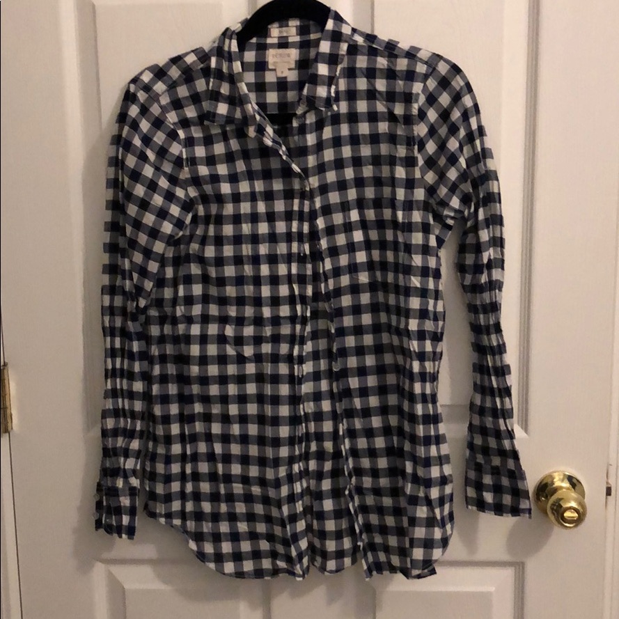 Button Down Gingham Shirt